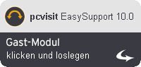 Gast-Modul pcvisit EasySupport 10.0 starten